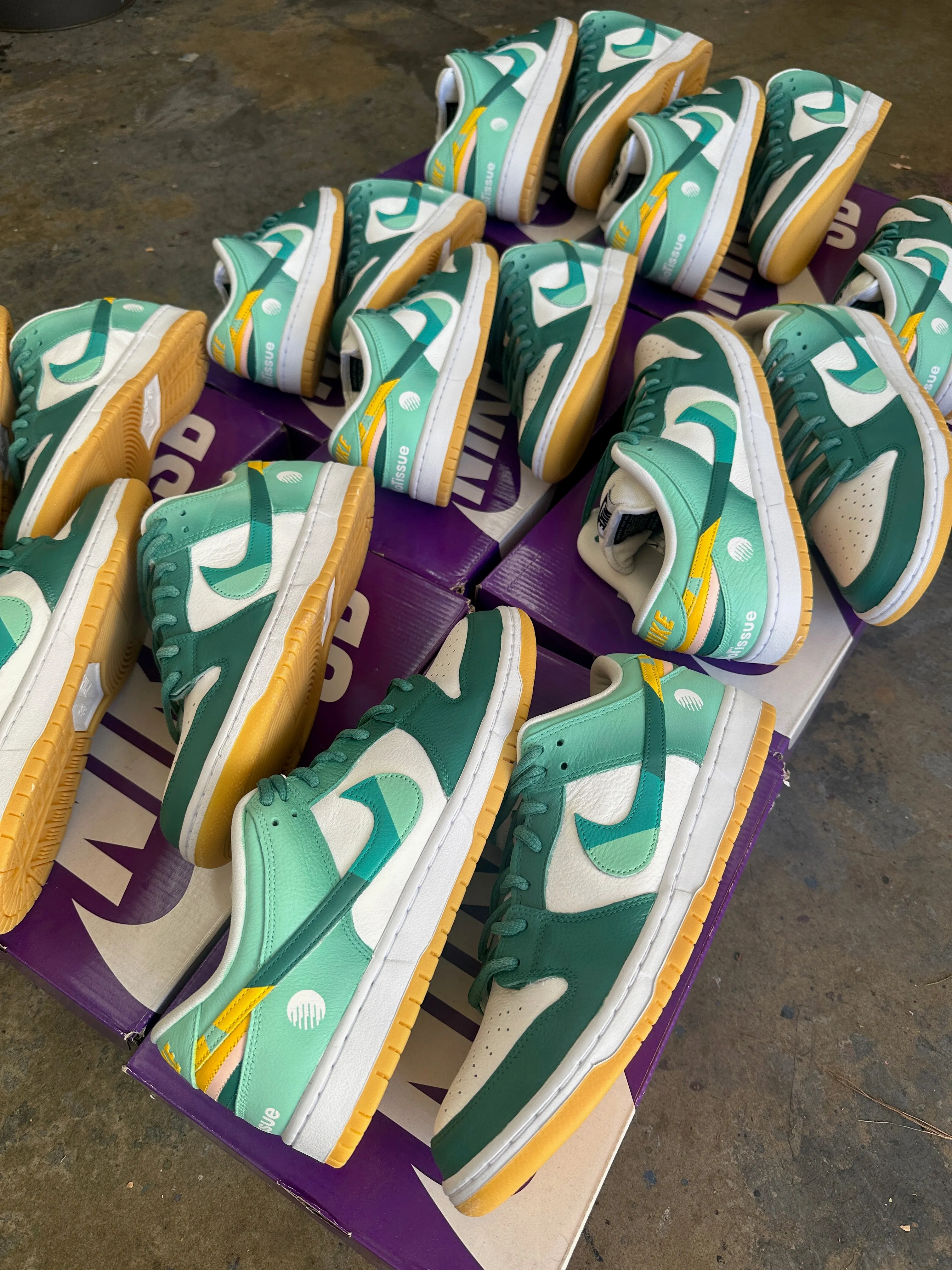 9 Pairs of Nike Dunks - Custom Order - Invoice 2 of 2 : Nike Dunks Custom Order - 9 Pairs - Invoice 2 of 2