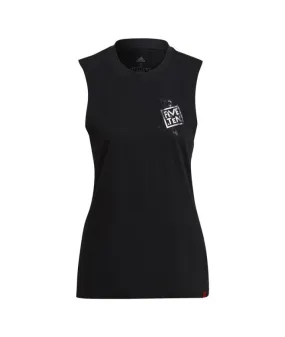 adidas Five Ten Stealth Cat - Camiseta de montaña negra para mujer