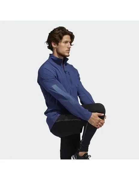 Adidas Runner Jacket Blue Windbreaker