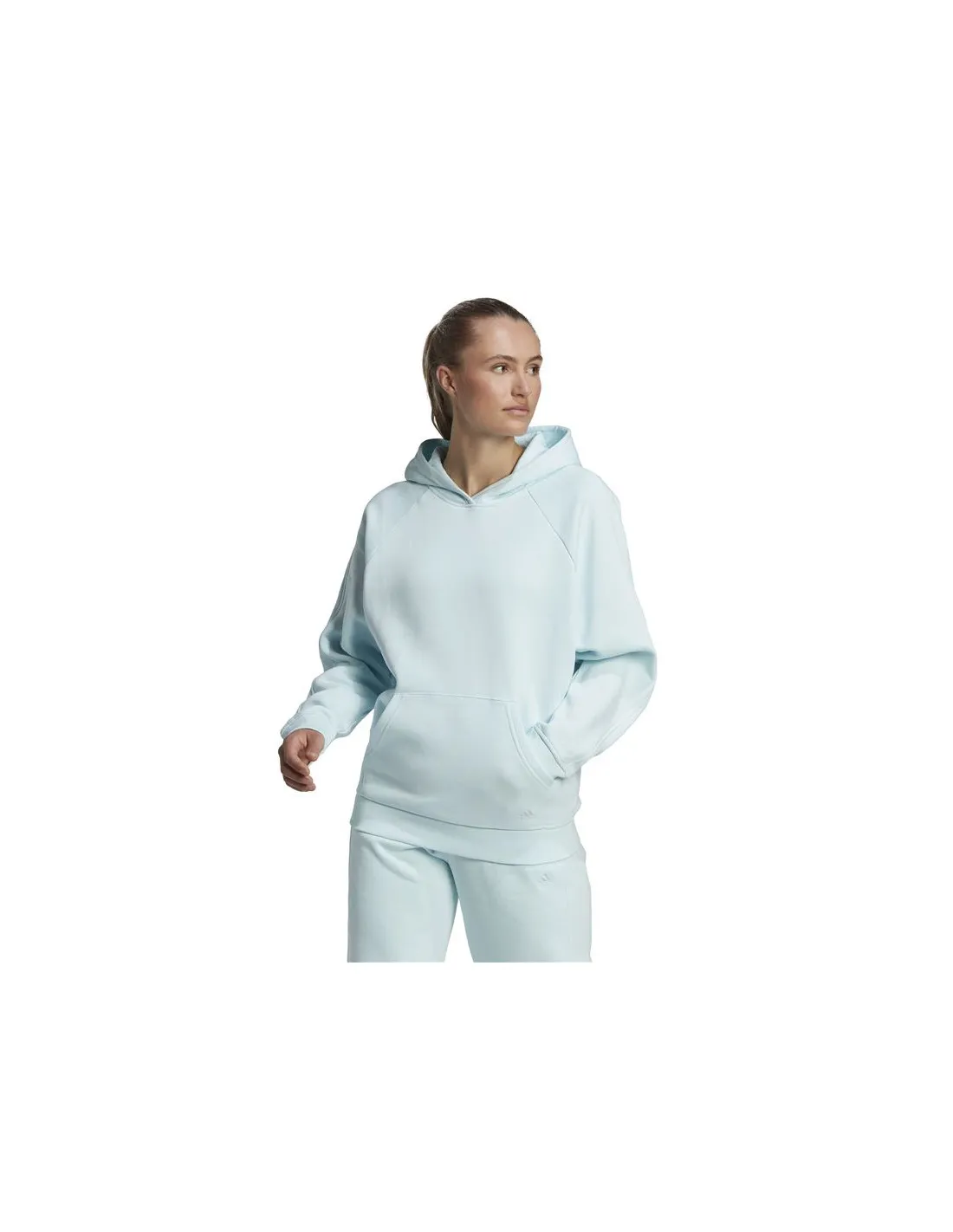 adidas Sudadera con Capucha All Szn Fleece Mujer Blue