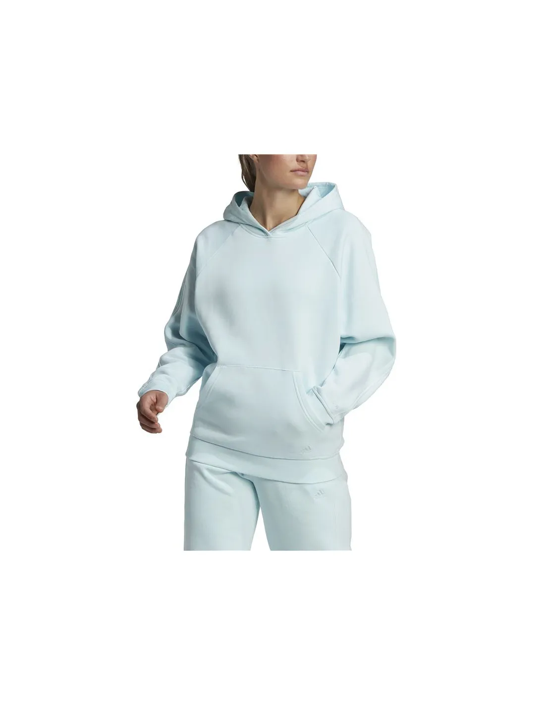 adidas Sudadera con Capucha All Szn Fleece Mujer Blue