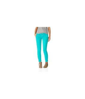 Aeropostale Womens Skinny Twill Casual Trouser Pants