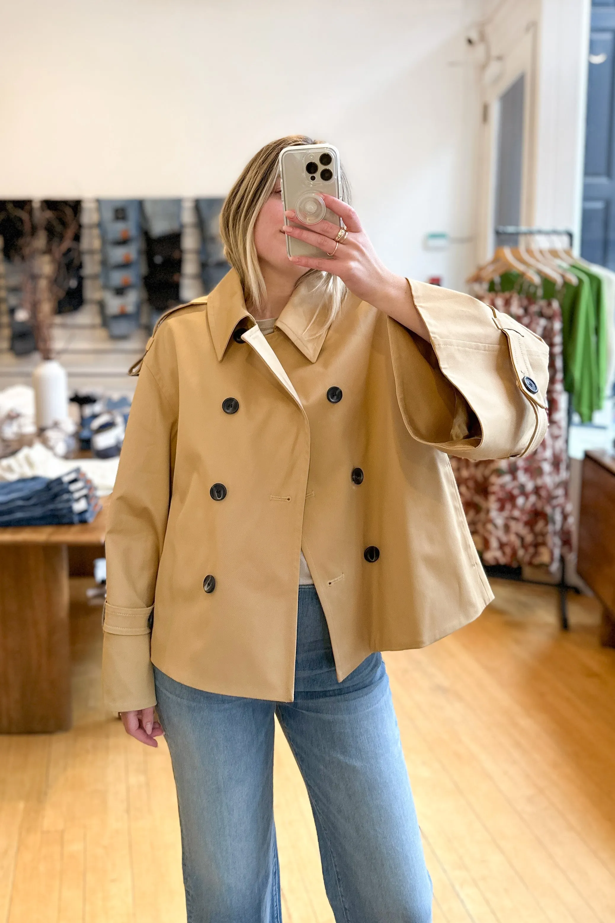 Alisandra Sand Beige Jacket