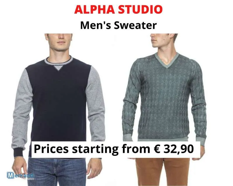 Alpha Studio Men's Stock Jerseys