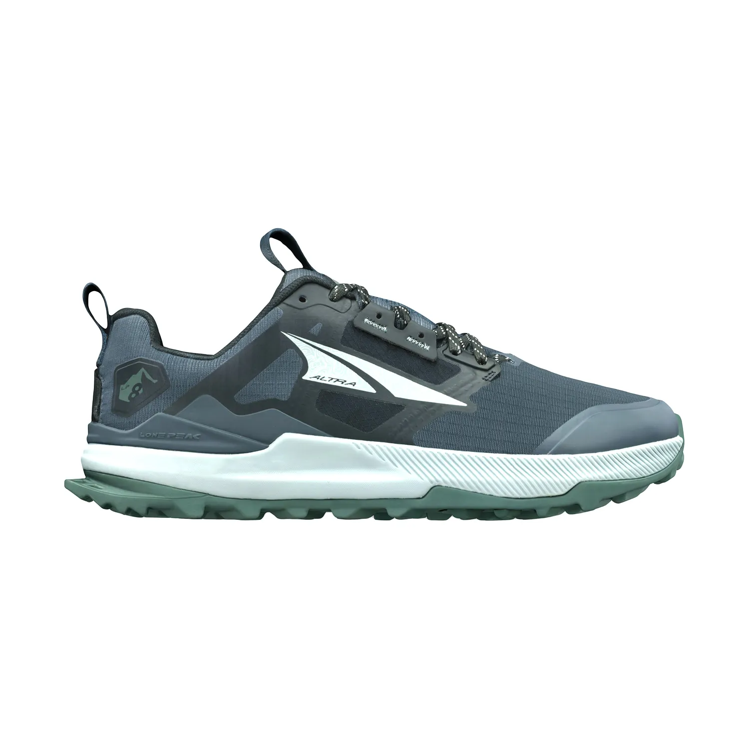 Altra Lone Peak 8 Black/Gray - Google SEO friendly description: Black/Grey Altra Lone Peak 8