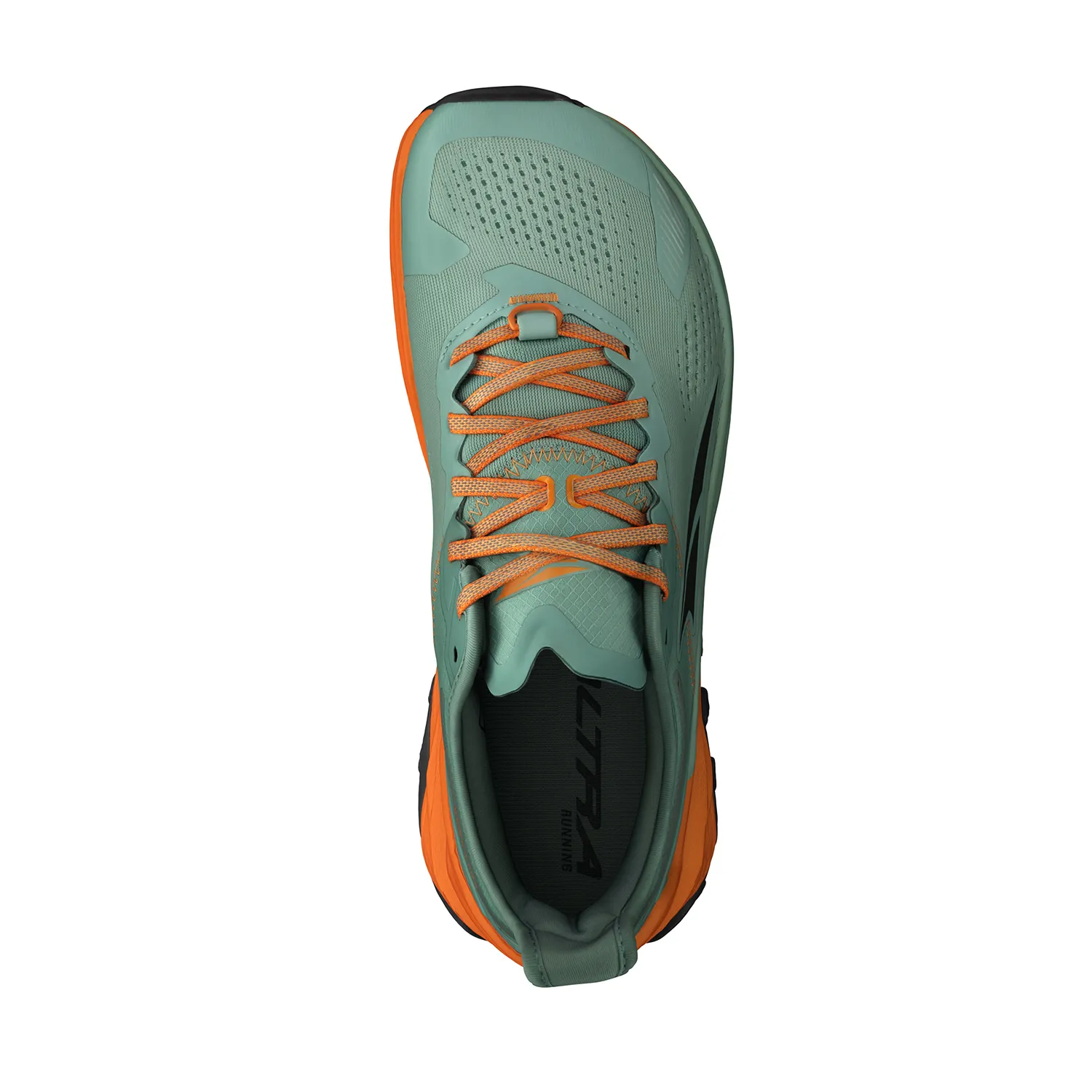 Altra Olympus 5 running shoes in Gray/Orange.