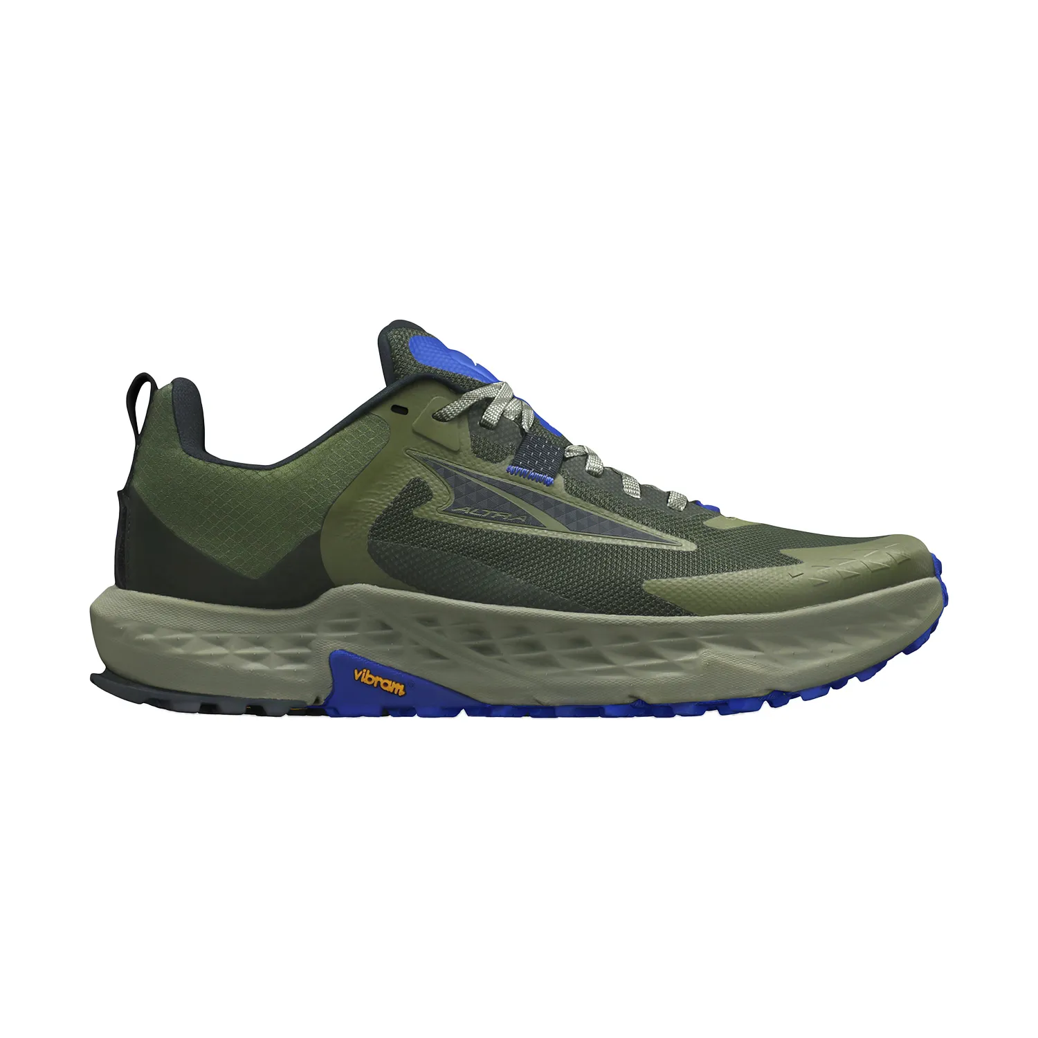 Altra Timp 5 Dusty Olive - Men's Trail Running Shoe was designed to provide optimal performance on rugged terrains. Perfect for 