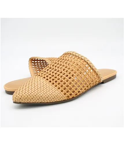 American Eagle Womens Multi Tone Woven Slide Flats