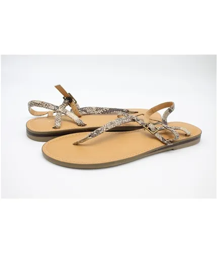 American Eagle Womens Snake Print Thin Strap Sandals