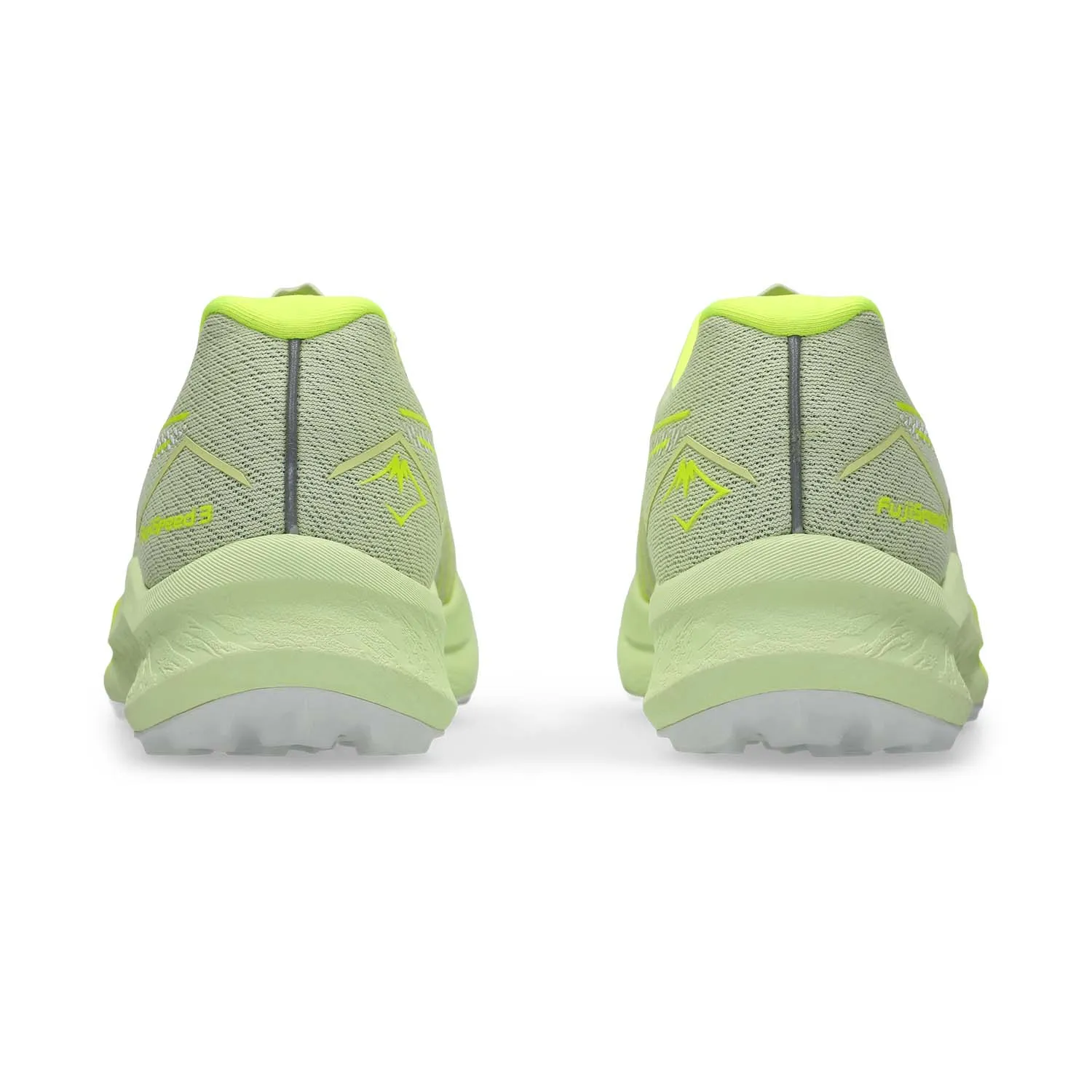 ASICS Fuji Speed 3 Shoes Cool Matcha Safety Yellow