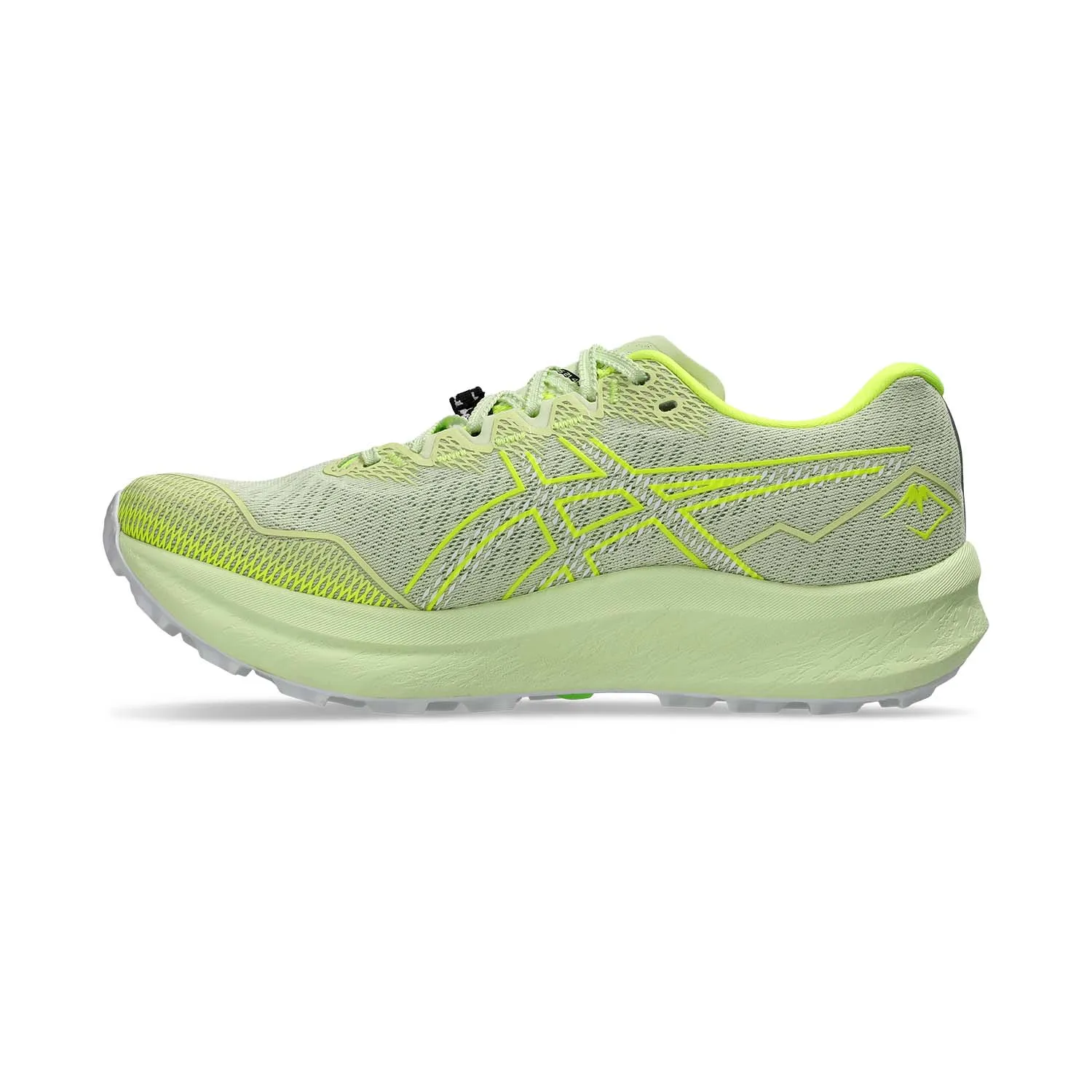 ASICS Fuji Speed 3 Shoes Cool Matcha Safety Yellow