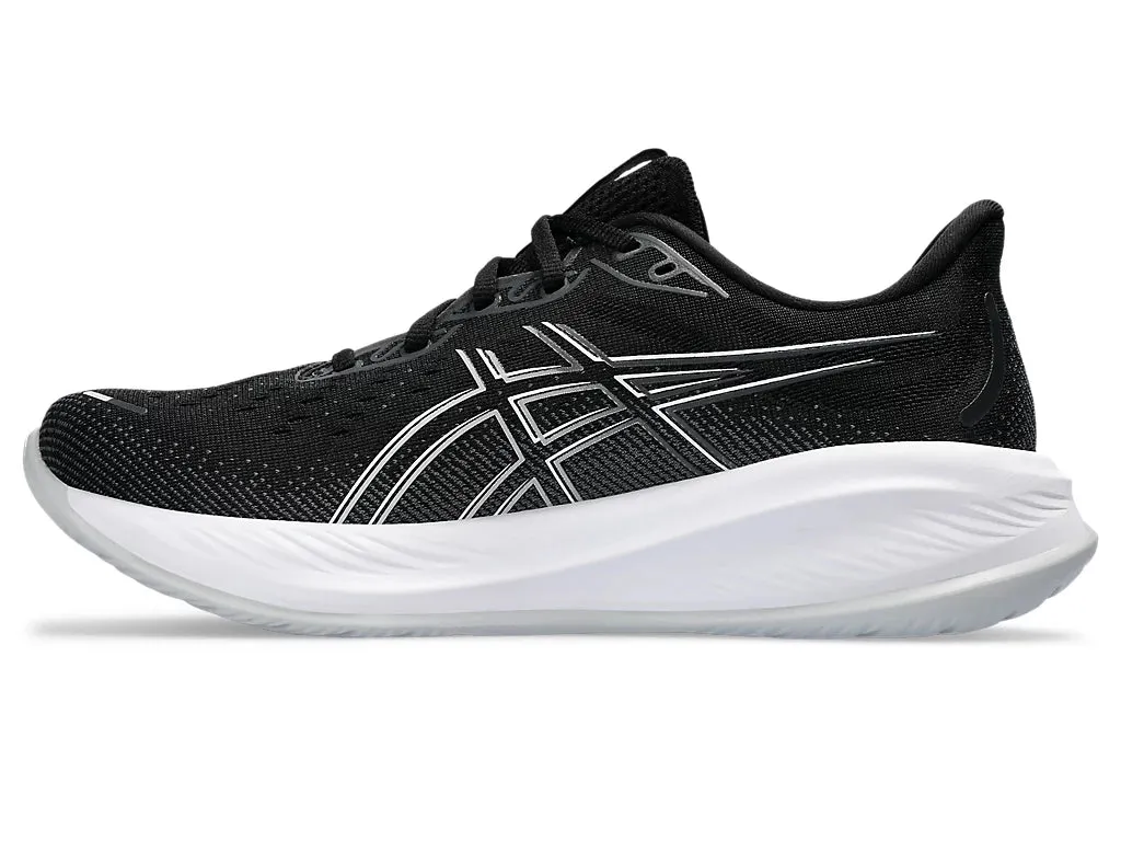 Asics Gel Cumulus 26 (4E Wide) - Mens Running Shoes, Black/Concrete