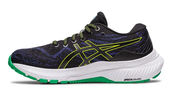 Asics Gel Kayano 29 GS Kids Shoes - Black/Lime Zest