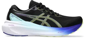 Asics Gel Kayano 30 D Width Black Glow Yellow Womens