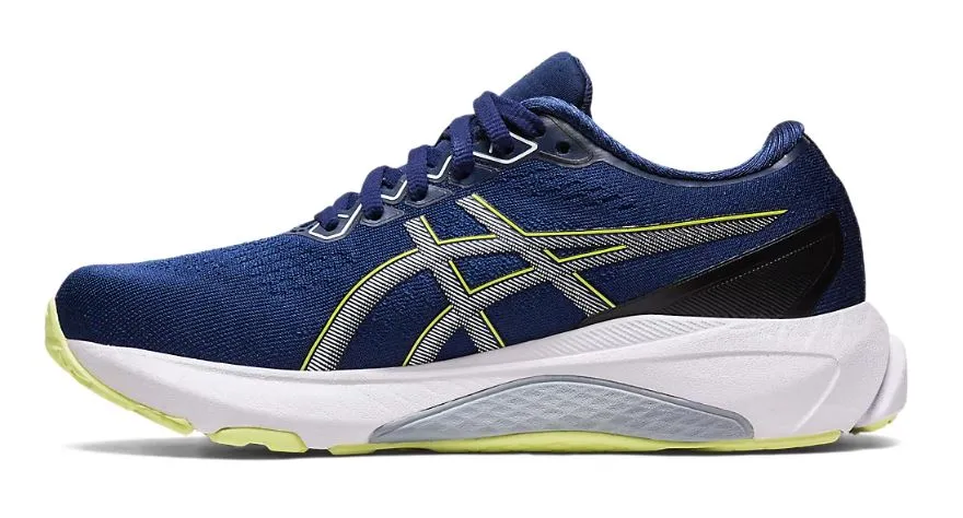 Asics Gel Kayano 30 GS - Deep Ocean/ Glow Yellow Keywords: Asics Gel Kayano 30, GS, Deep Ocean, Glow Yellow, Kids.