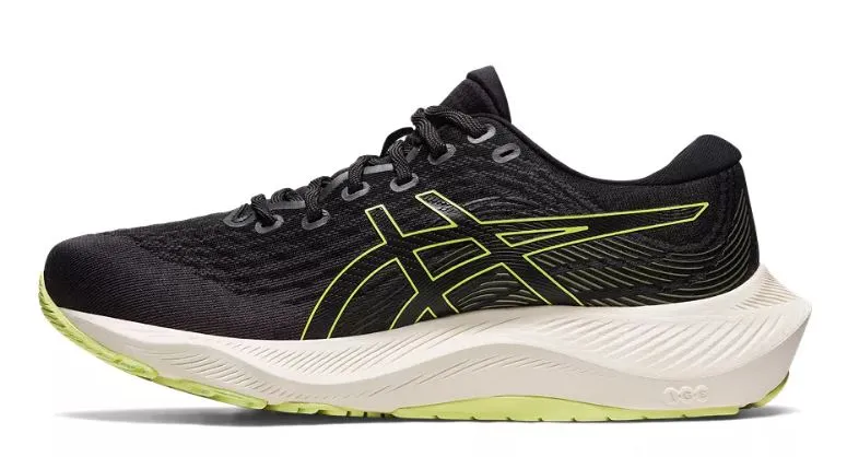 Asics Gel Kayano Lite 3 (D Width), Black Glow Yellow, Mens