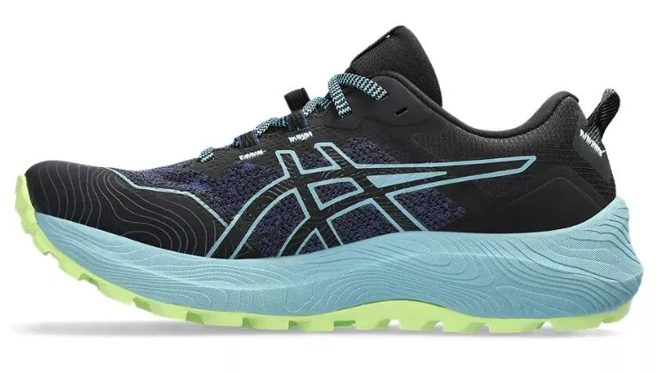 Asics Gel Trabuco 11 Women's Trail Running Shoes - Black/Gris Blue