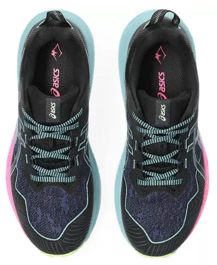 Asics Gel Trabuco 11 Women's Trail Running Shoes - Black/Gris Blue