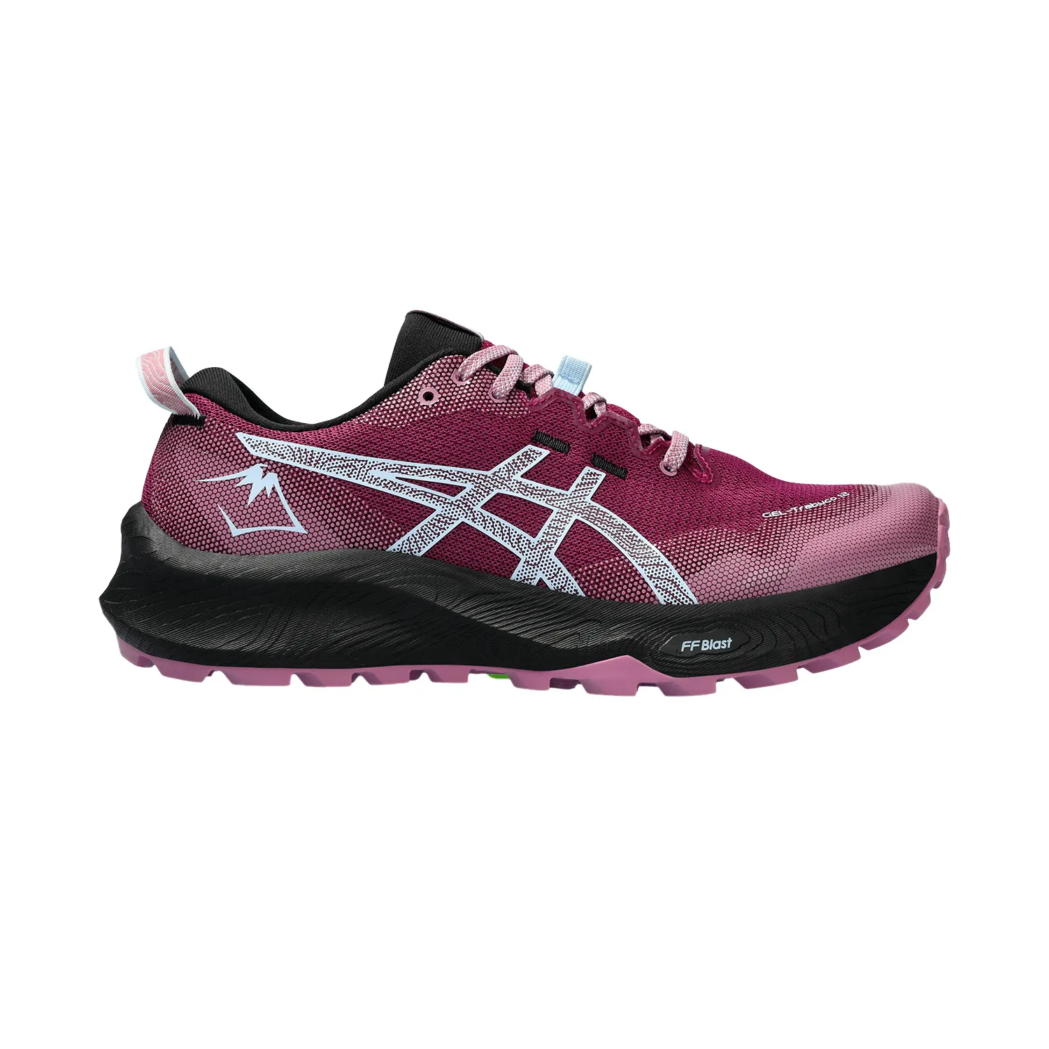 Asics Gel Trabuco 12 - Blackberry/Light Blue Shoes