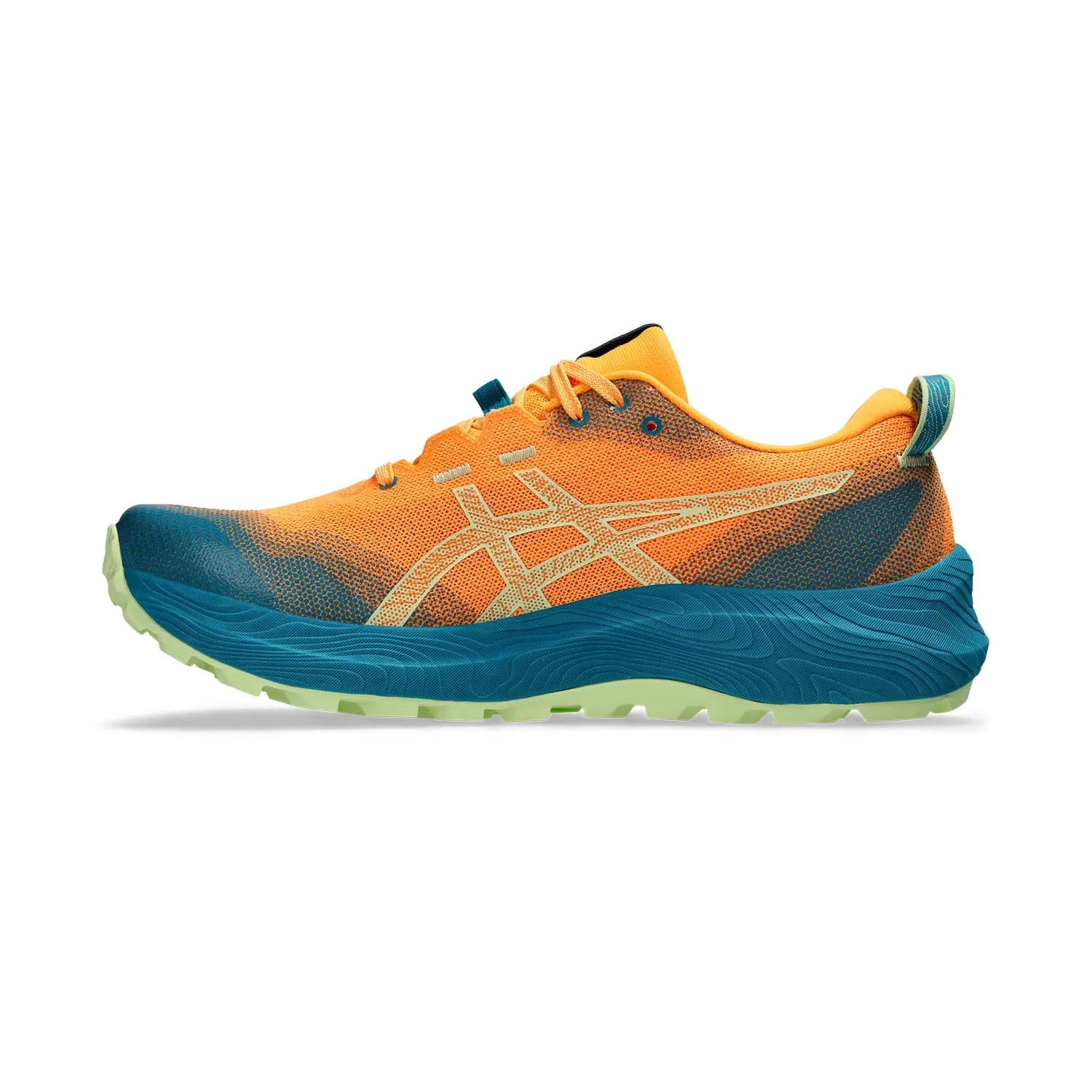 Asics Gel Trabuco 12 in Stadium Orange/Cool Matcha - Latest Release