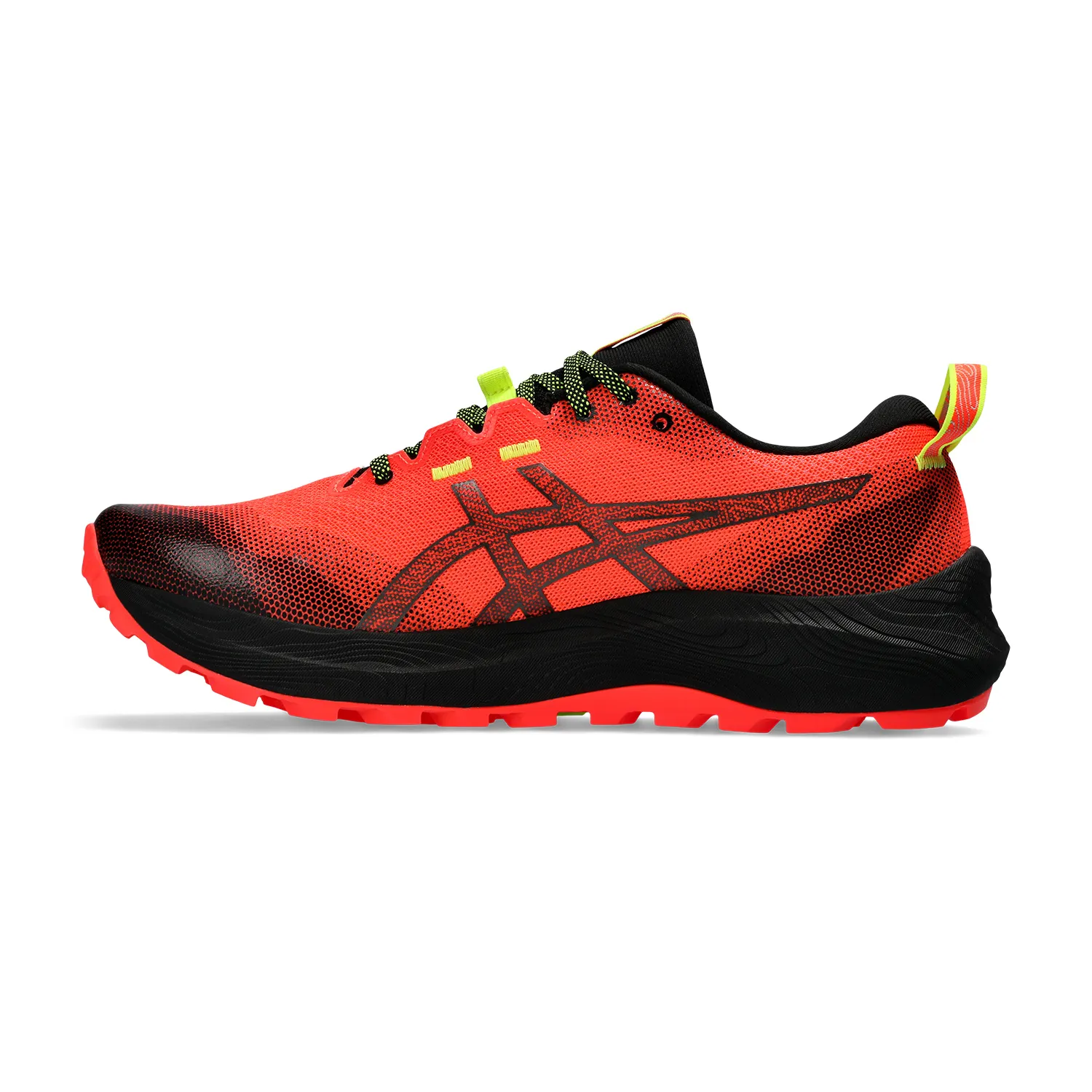 Asics Gel Trabuco 12 Sunrise Red Gunmetal running shoes