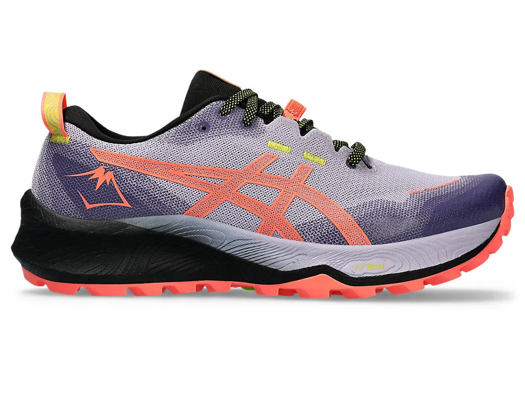 Asics Gel Trabuco 12 Women's Running Shoes - Ash Rock/Sun Coral (B Width)