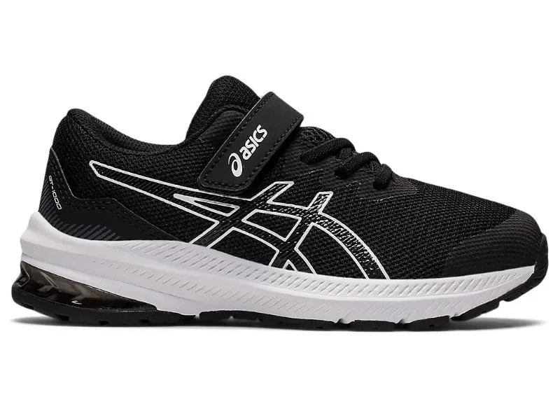 Asics Gt-1000 11 PS - Black/White Kids Shoes