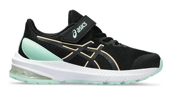 Asics GT-1000 12 PS Kids Shoes - Black/Apricot Crush