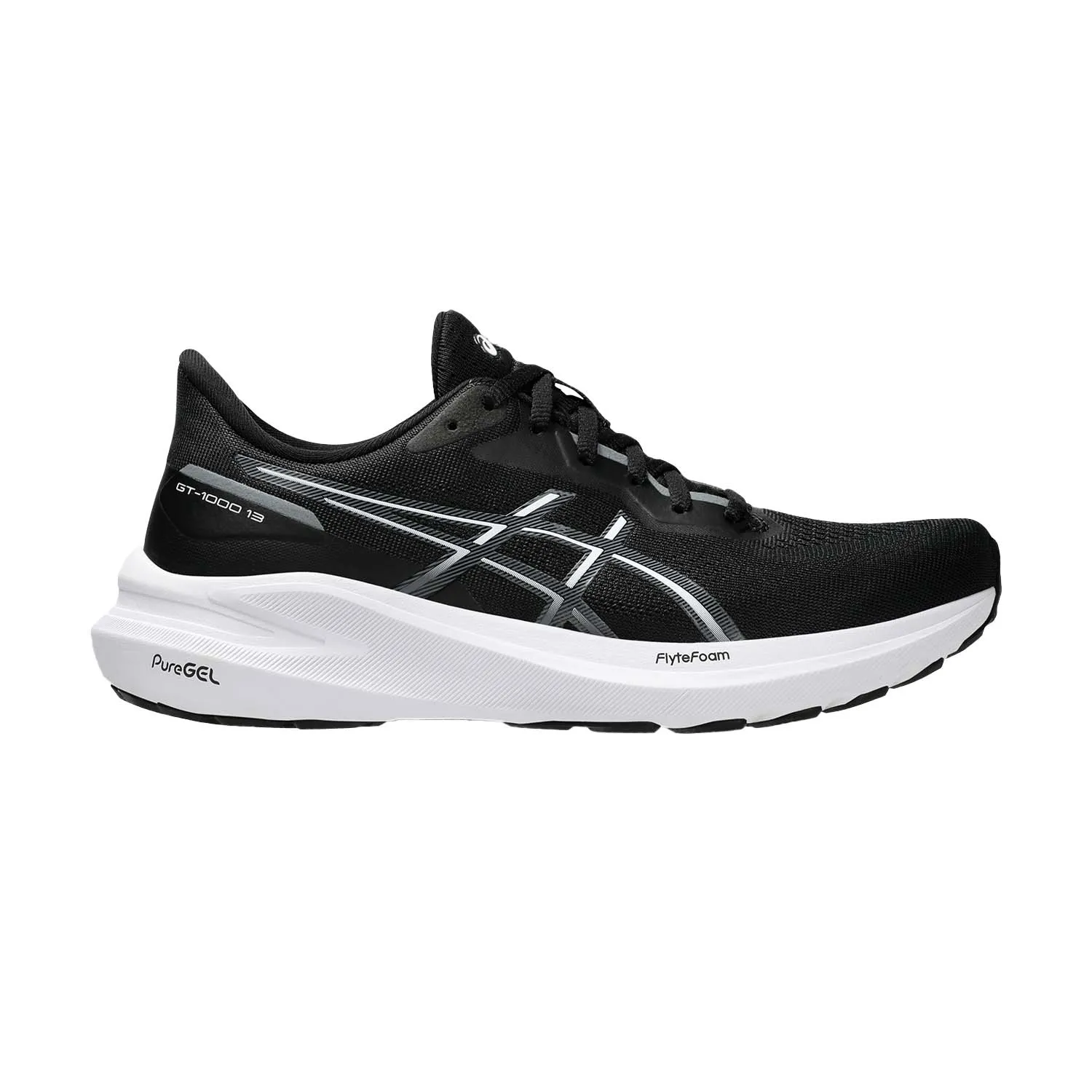 Asics GT 1000 13 Black White - Best Price Online