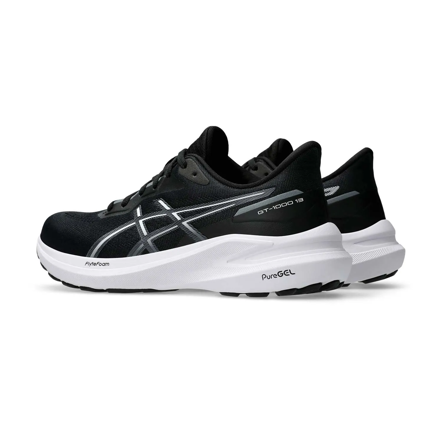 Asics GT 1000 13 Black White - Best Price Online