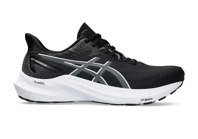 Asics GT-2000 12 - Black/Carrier Grey (Men's, D Width)