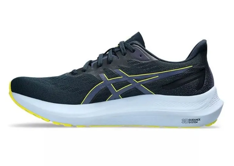 Asics GT-2000 12 (Extra Wide Width) - French Blue/Bright Yellow (Men's)