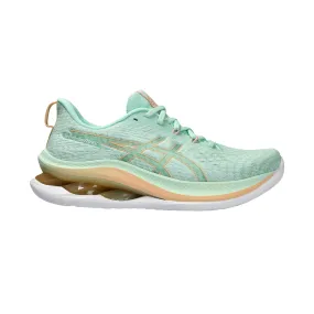 Asics Kinsei Max Mint Tint Apricot Crush - Men's Running Shoes.