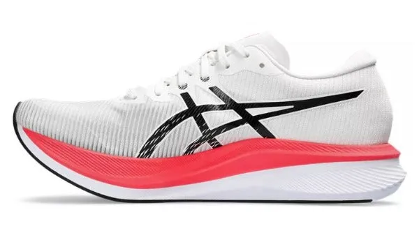 Asics Magic Speed 3 Women's Running Shoes - White/Black