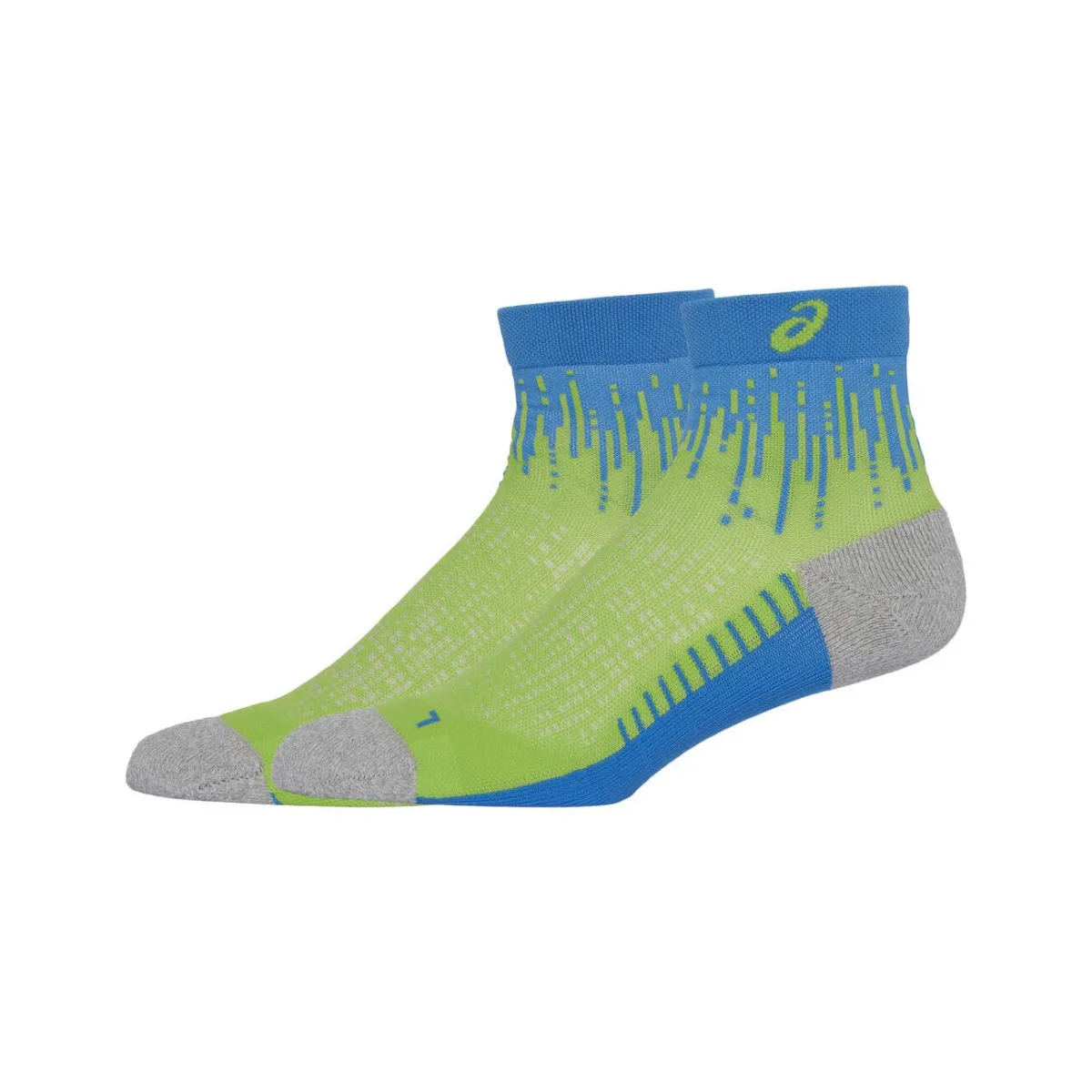 Asics Performance Run Green Blue Socks