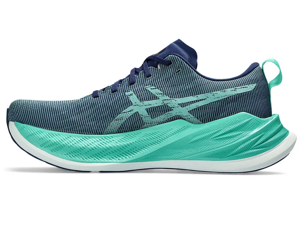 ASICS Superblast - Aurora Green/Blue Expanse.