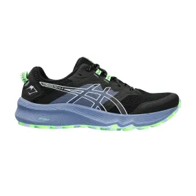 Asics Trabuco Terra 2 Black Light Blue Trail Running Shoes.