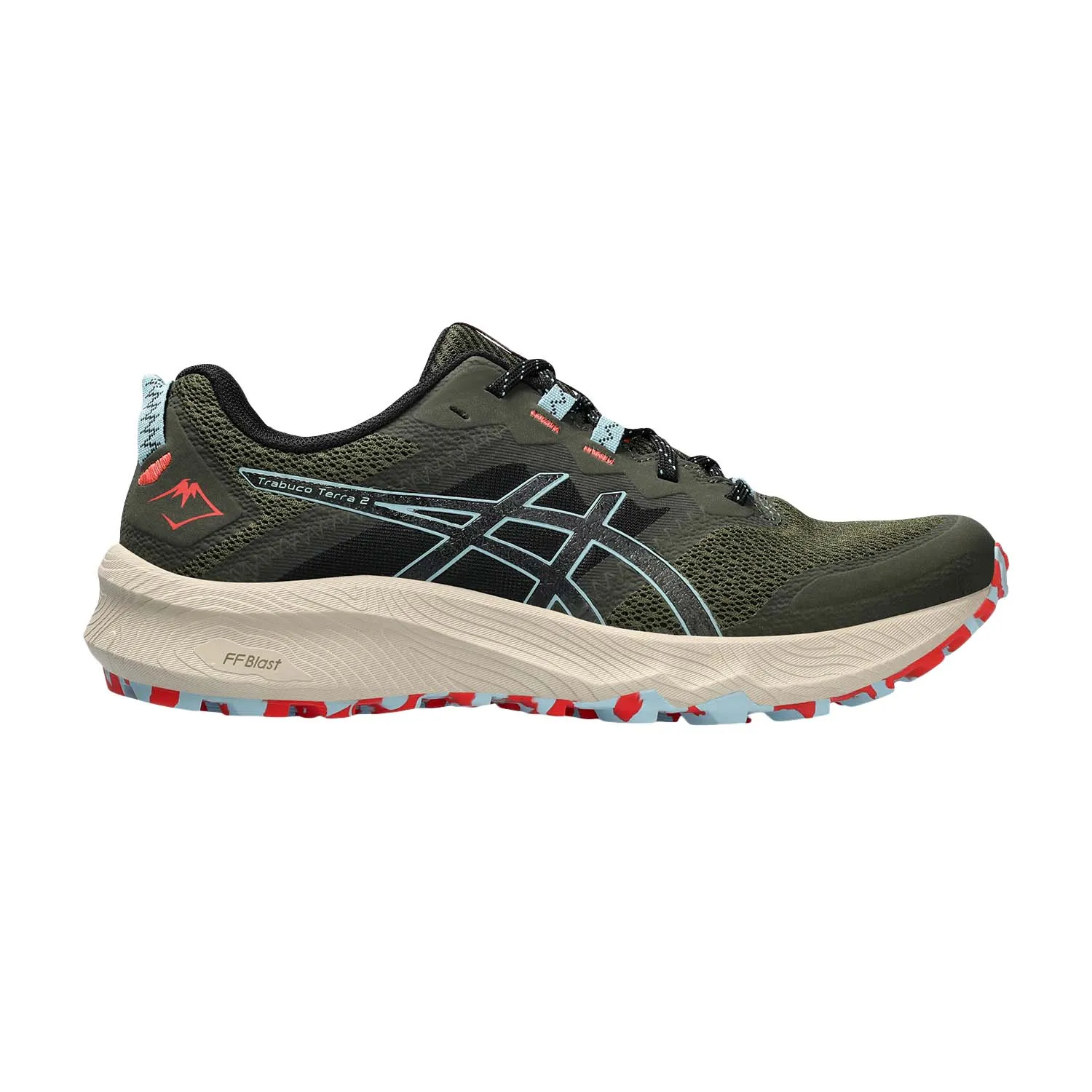 Asics Trabuco Terra 2 Green Blue