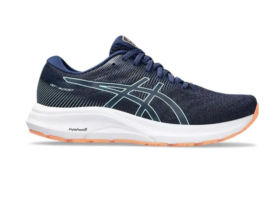 Asics Women's Gt-4000 3 (D Width) - Blue Expanse/Mint Tint Shoes