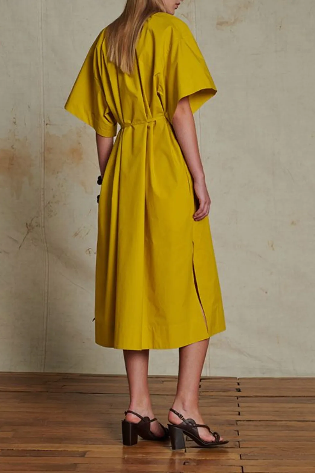 Athena Dress - Jaune Dore