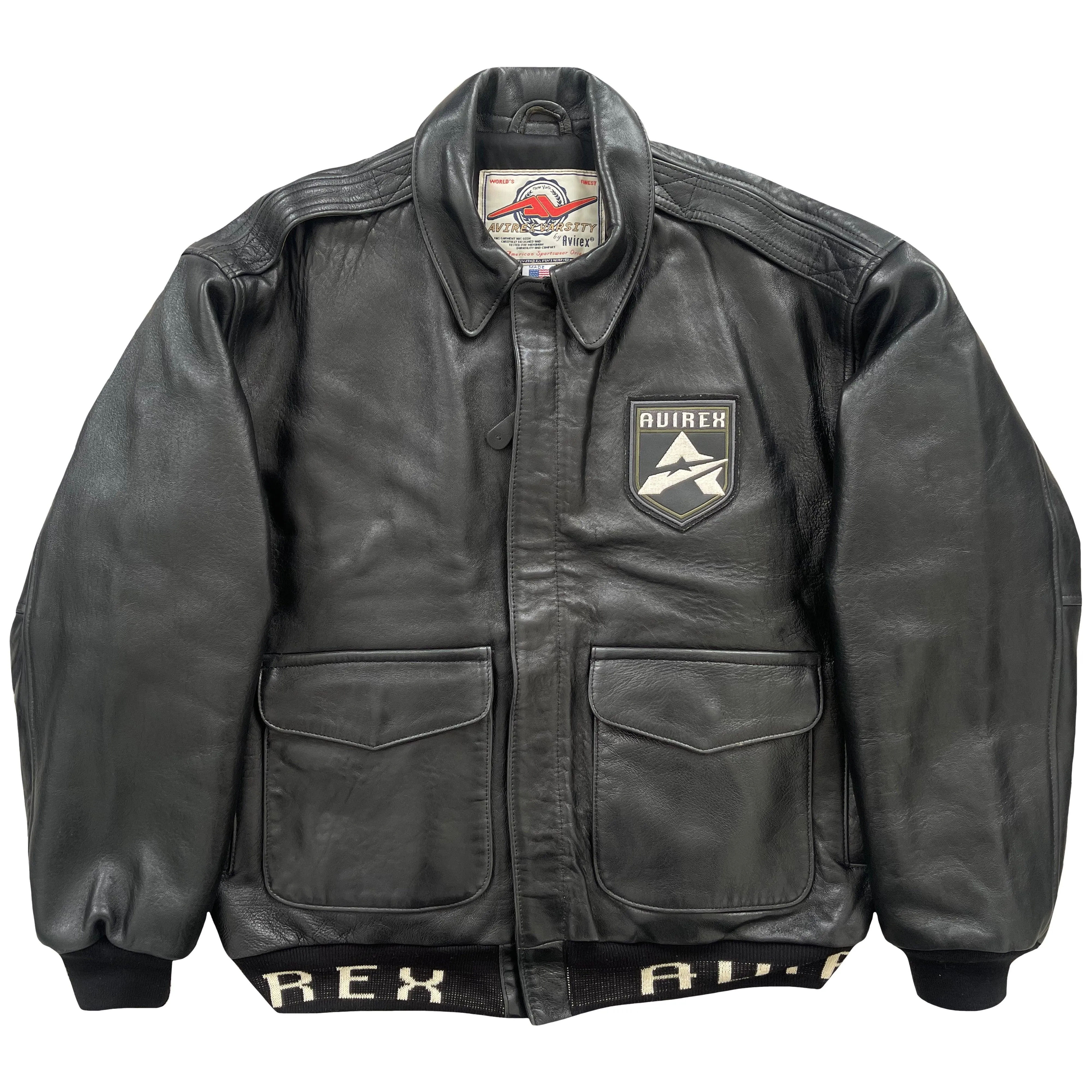 Avirex Leather Flight Jacket