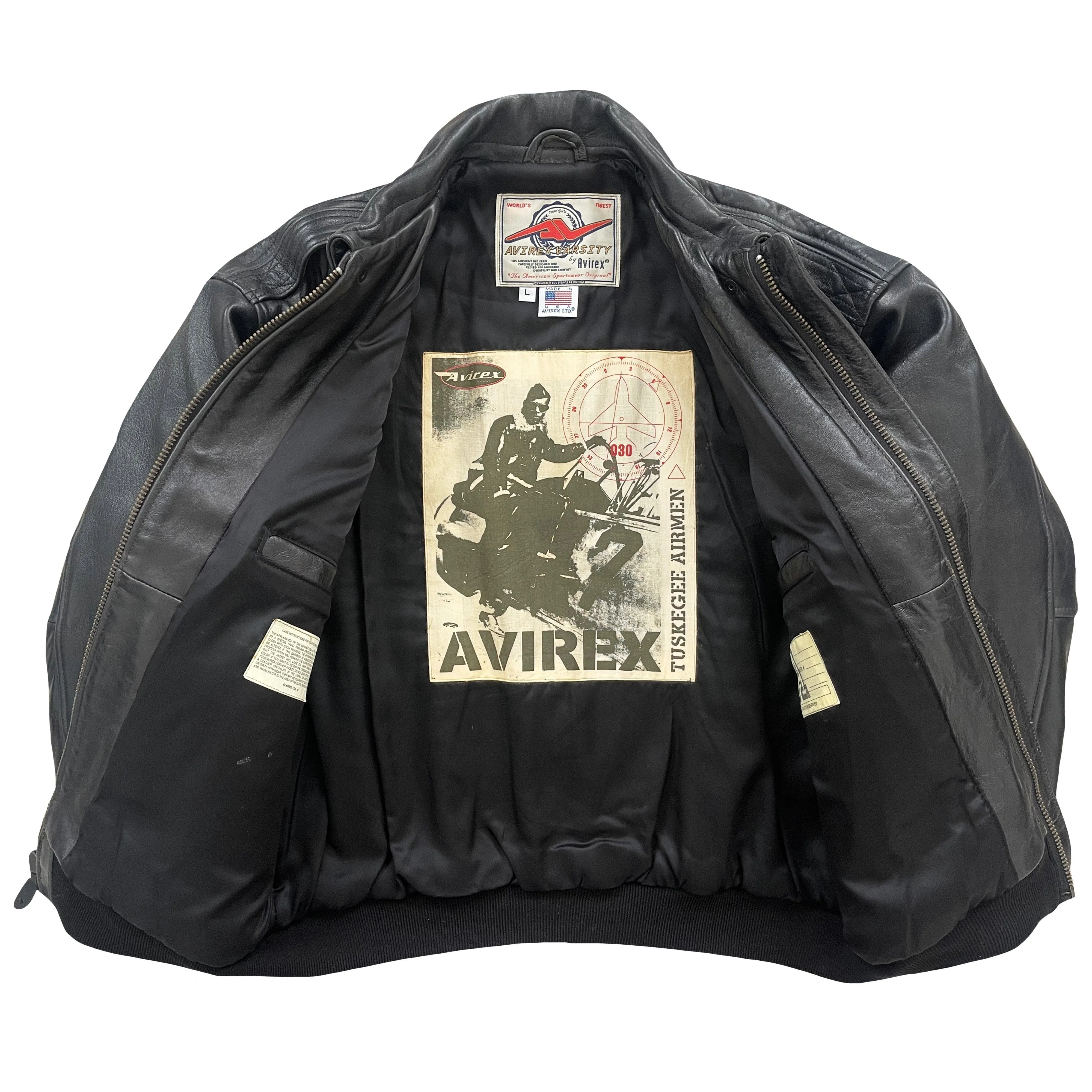 Avirex Leather Flight Jacket