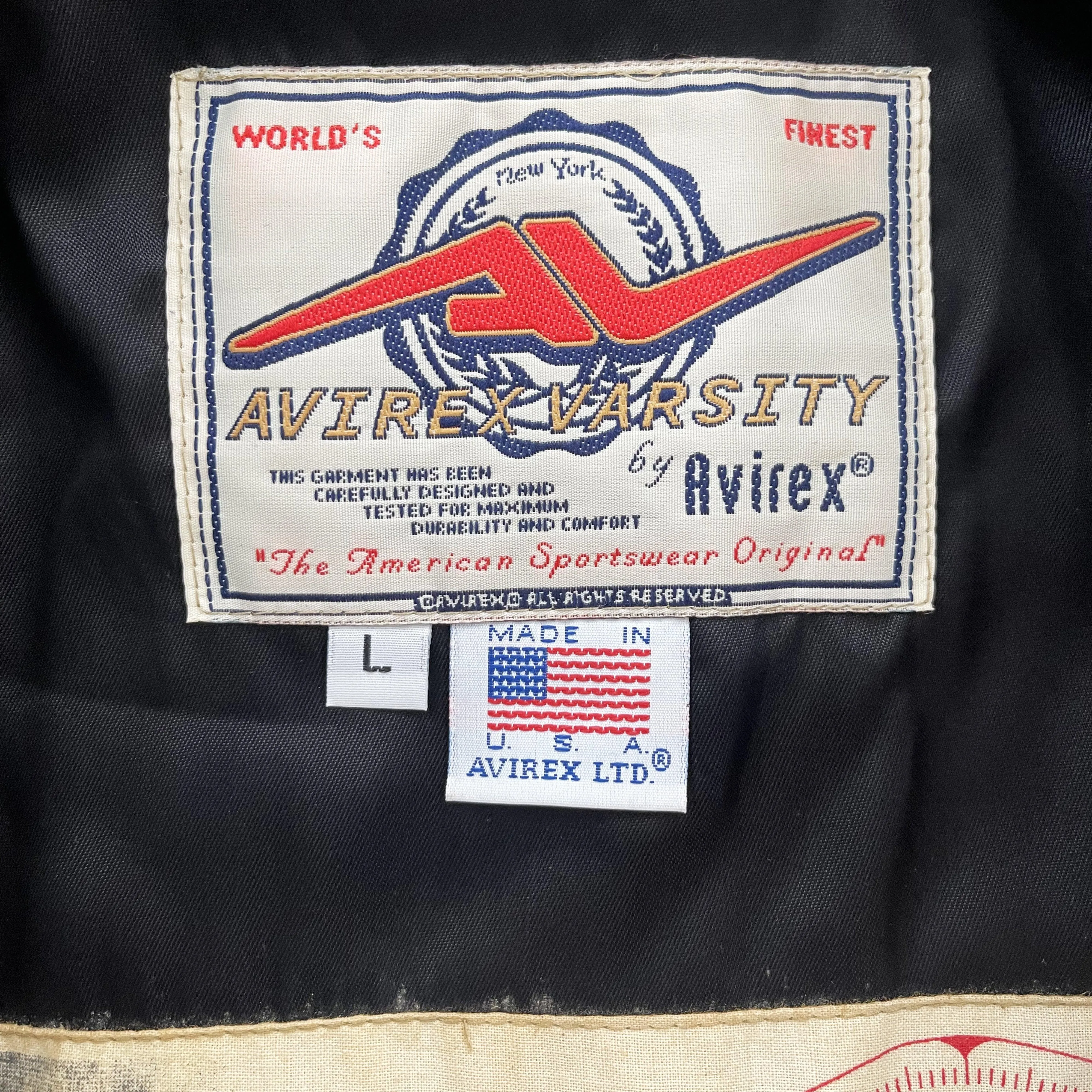 Avirex Leather Flight Jacket