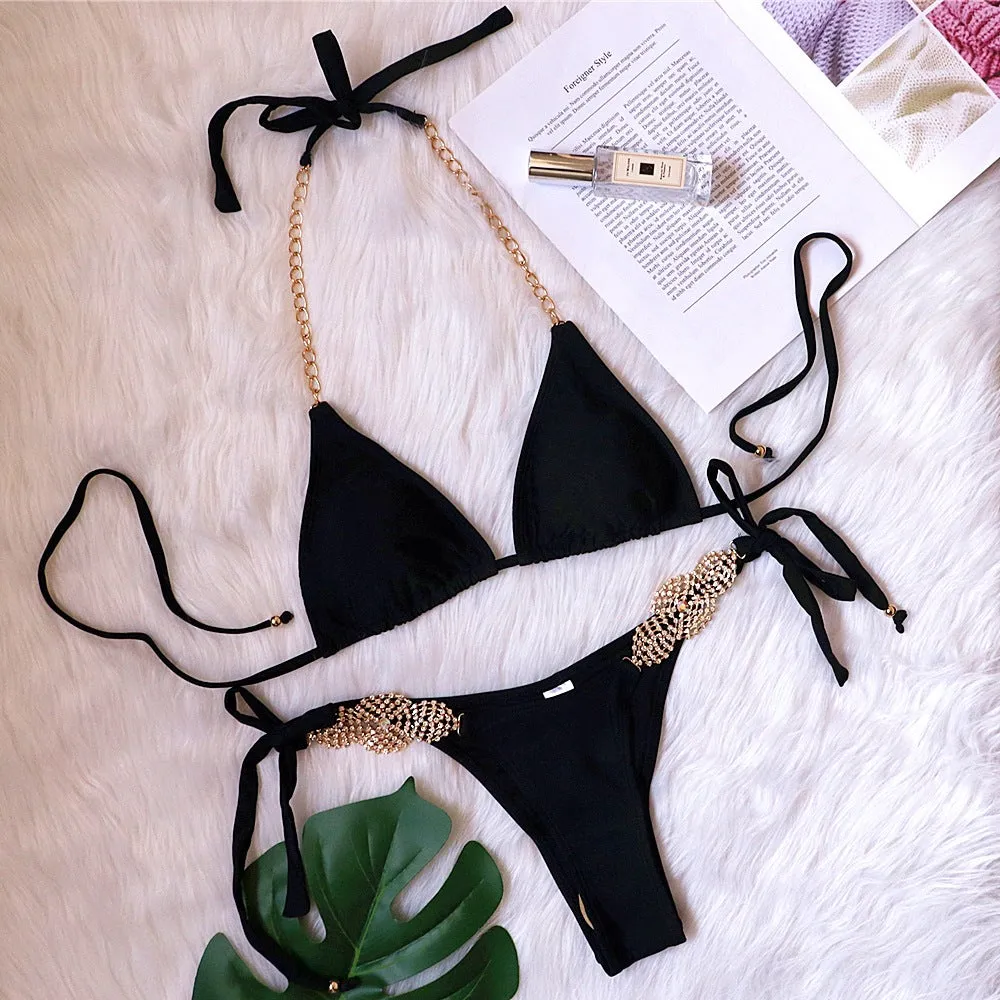 Bella Rhinestone Bikini