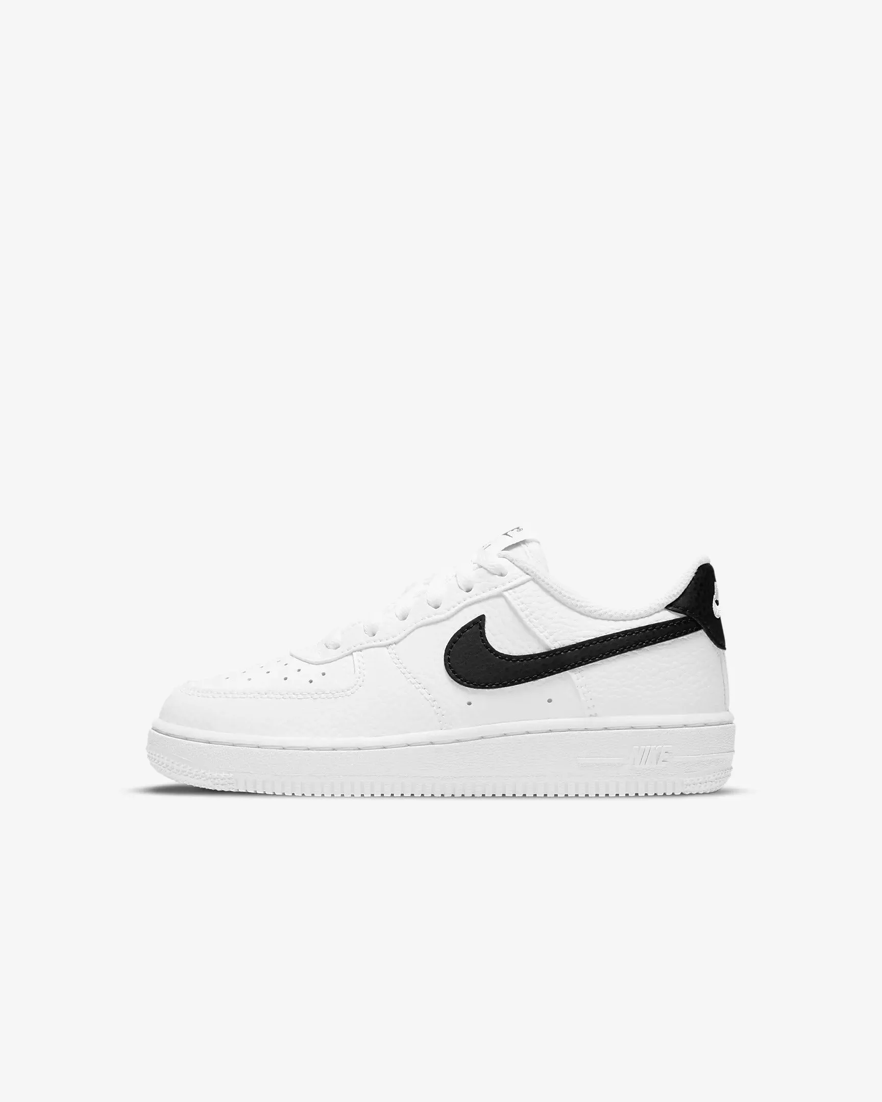 Black and White Nike AF1 Low - Size 1Y - Custom Rush Order - Invoice 1 of 2