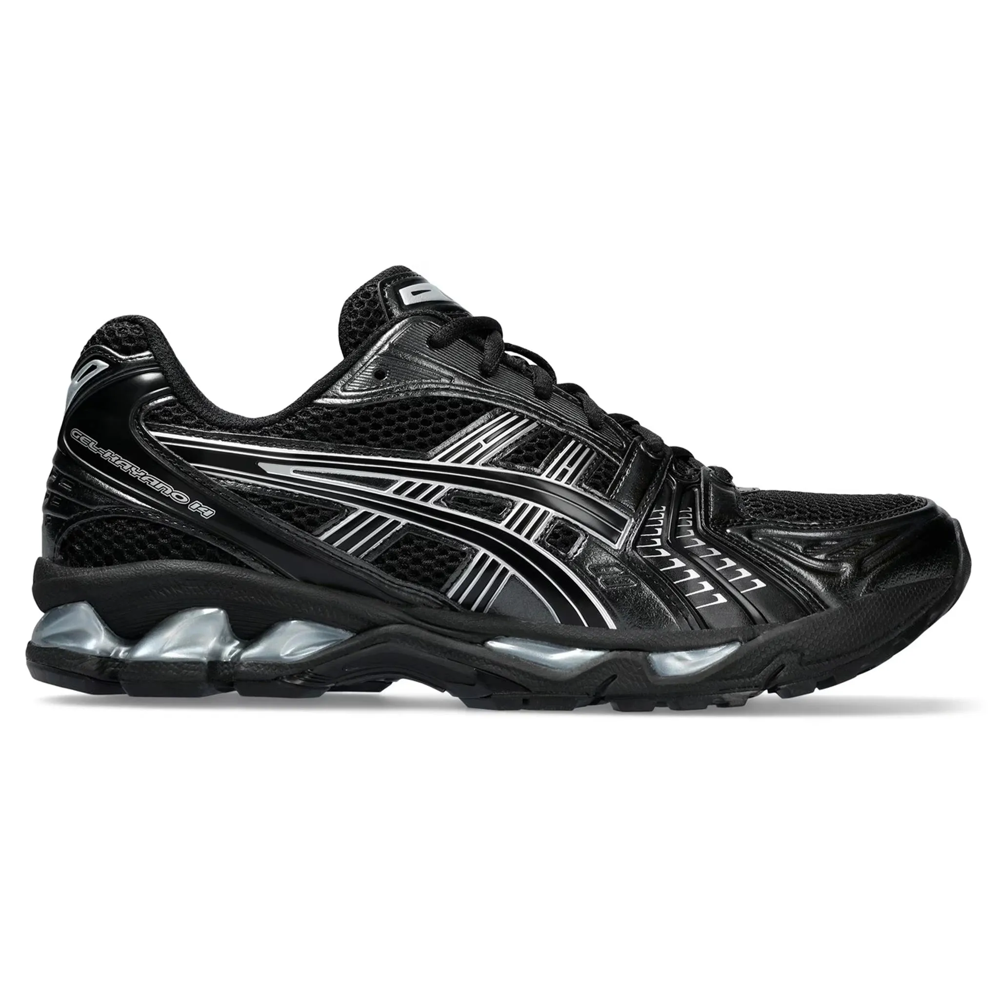 Black Silver ASICS Gel-Kayano 14