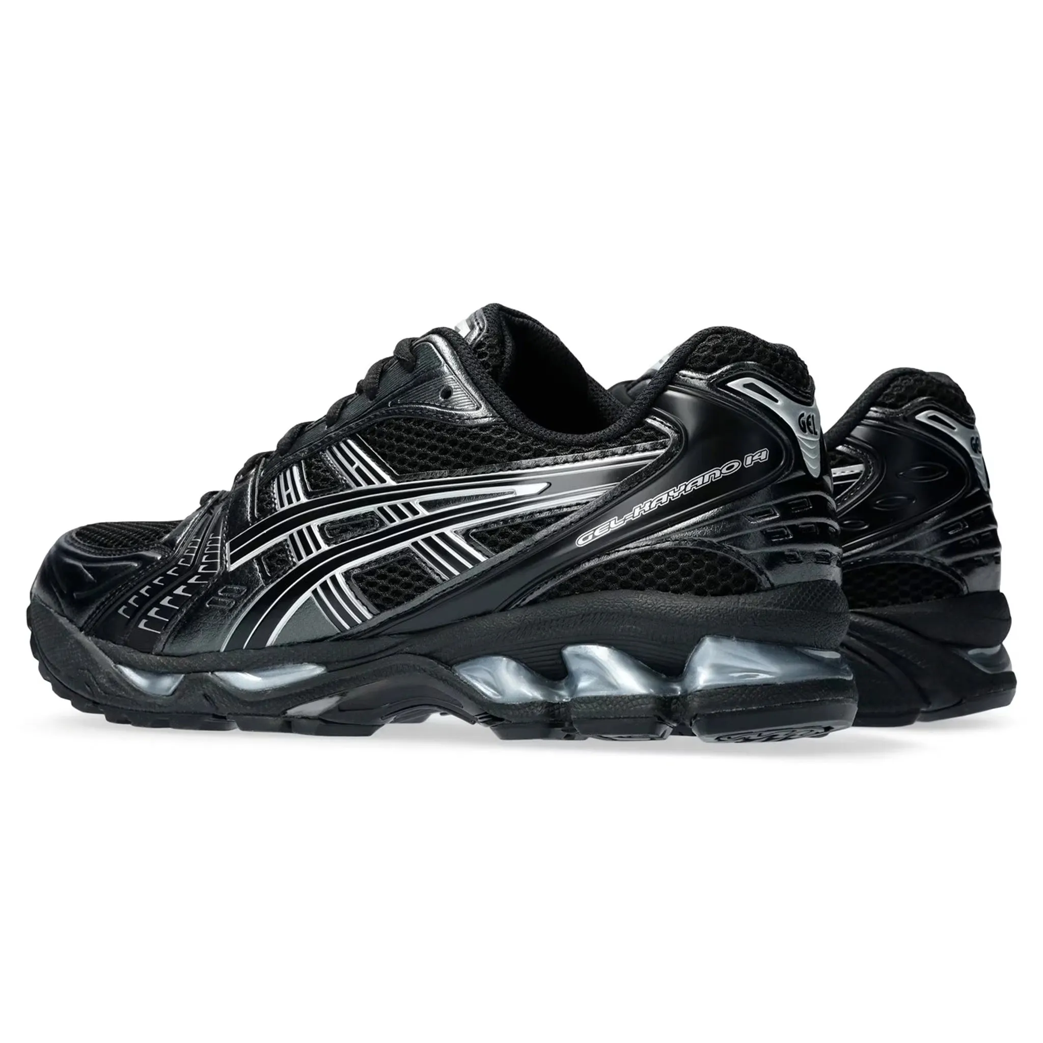 Black Silver ASICS Gel-Kayano 14