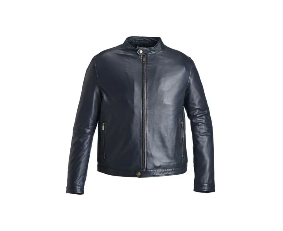 Buy CARTER Black Leather Jacket