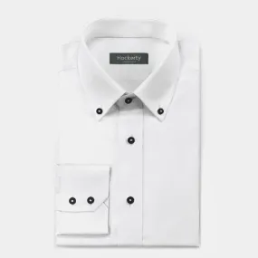  Camisa Blanca de algodón button down