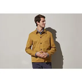 Caramel Cotton Jacket for Men - FÉLICIEN